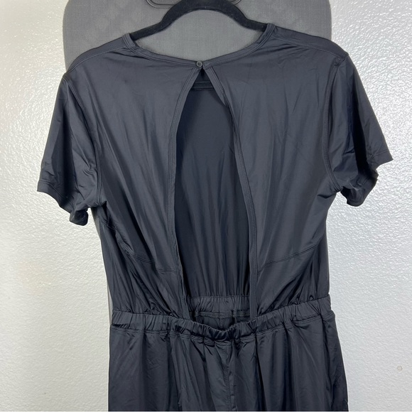 Libin Women’s Black Short Sleeve Romper UPF 50+ Size M - Picture 6 of 12